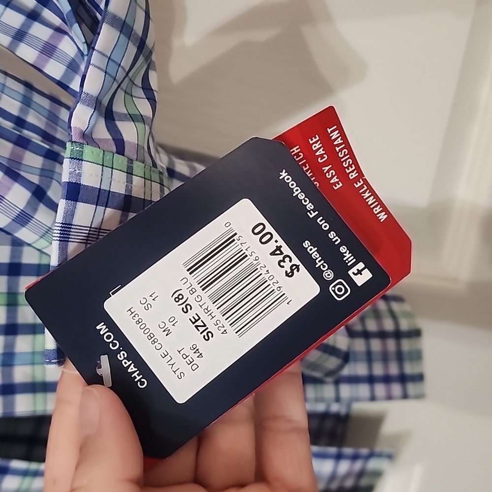 Chaps Button Down LS - Picture 3 of 6